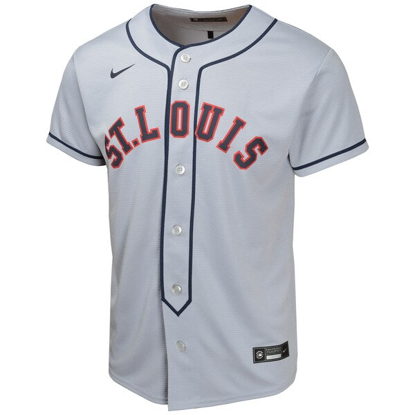 Nolan Arenado St. Louis Cardinals Nike Youth 2024 Rickwood Classic Limited Player Jersey - Gray - Image 2