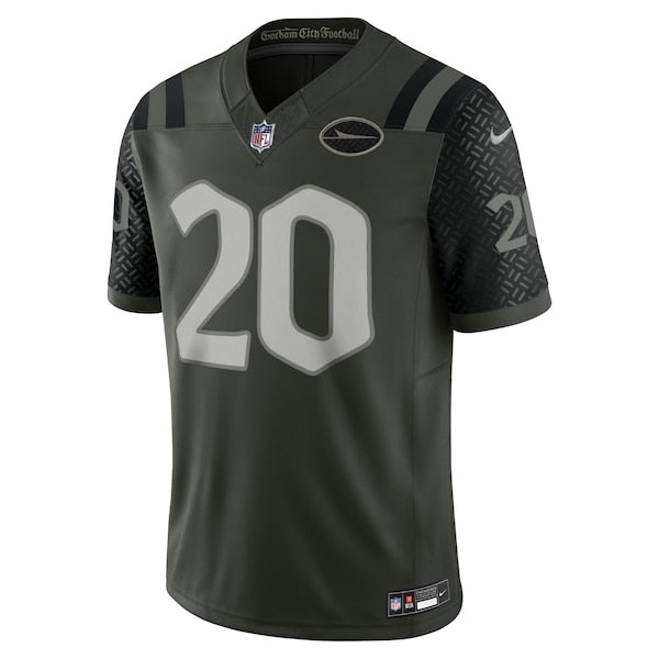 Breece Hall New York Jets Nike 2025 Rivalries Collection Limited Jersey - Gotham Green - Image 2