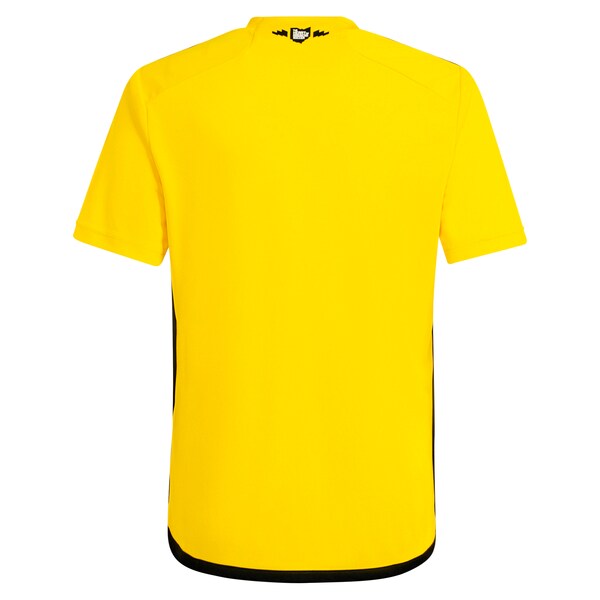 Columbus Crew adidas Youth 2024 The Home Kit Replica Jersey - Yellow - Image 3