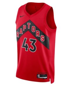 Alternative view of Pascal Siakam Toronto Raptors Nike Unisex Swingman Jersey - Icon Edition - Red