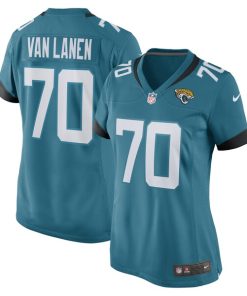 Cole Van Lanen Jacksonville Jaguars Nike Women's Game Player Jersey - Teal