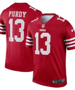Brock Purdy San Francisco 49ers Nike Team Legend Jersey - Scarlet