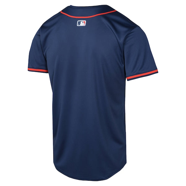 Atlanta Braves Nike Youth Alternate Limited Jersey - Navy - Image 2