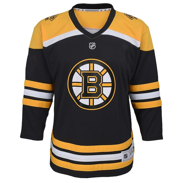 Boston Bruins Youth Home Replica Blank Jersey - Black - Image 2