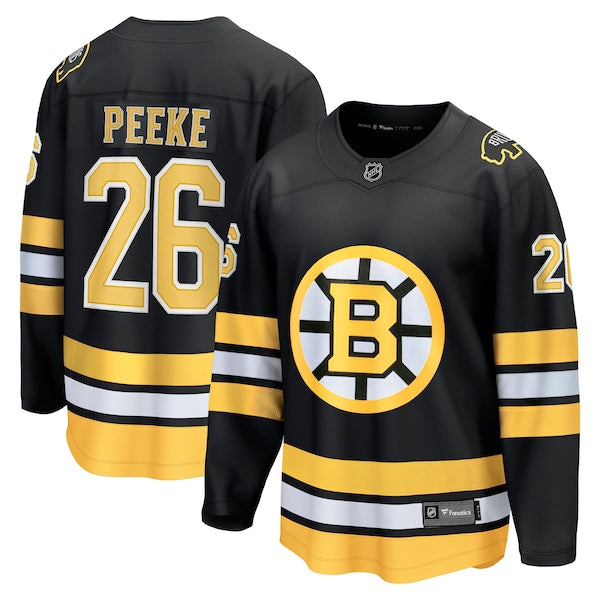 Andrew Peeke Boston Bruins Home Breakaway Player Jersey - Black