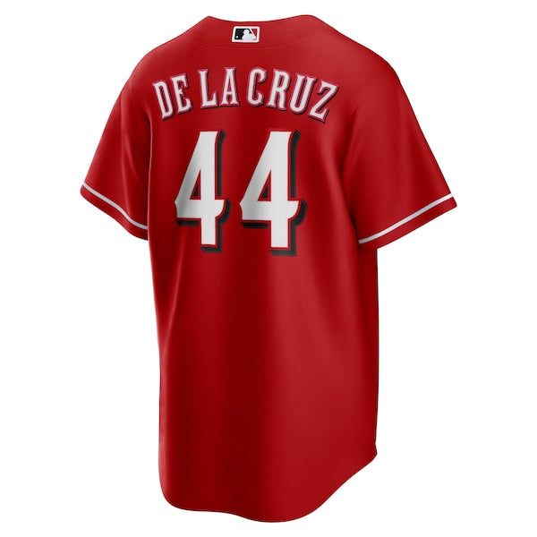 Elly De La Cruz Cincinnati Reds Nike Big & Tall Alternate Replica Player Jersey - Red - Image 5
