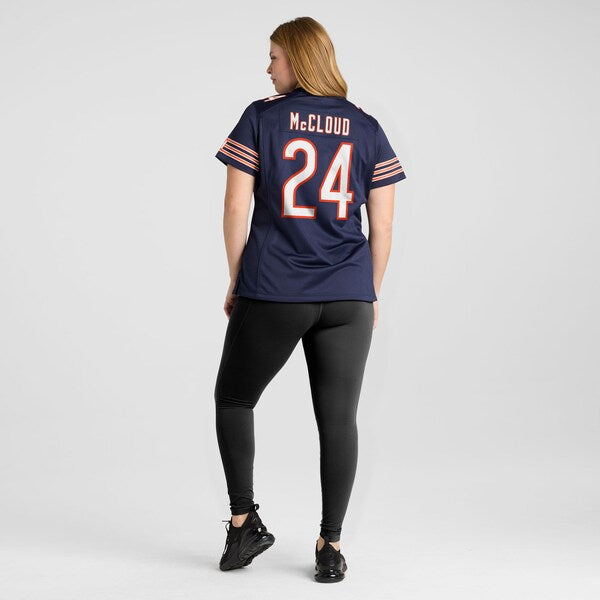 Nick McCloud Chicago Bears Nike Women's Team Game Jersey - Navy - Image 8
