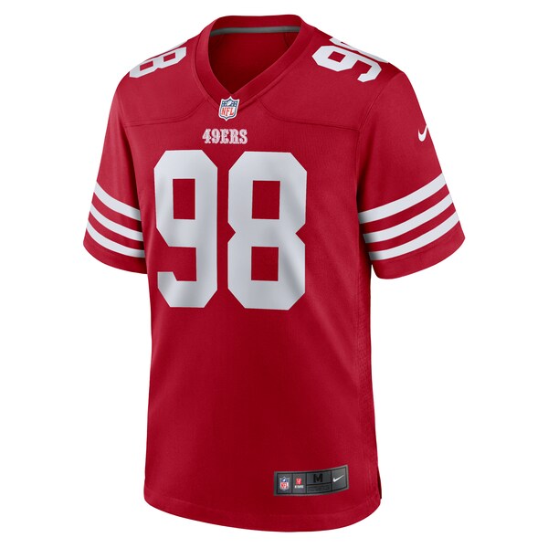 Javon Hargrave San Francisco 49ers Nike Game Player Jersey - Scarlet - Image 2