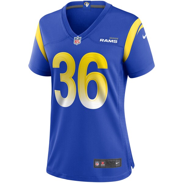 Jerome Bettis Los Angeles Rams Nike Women's Game Retired Player Jersey - Royal - Image 2