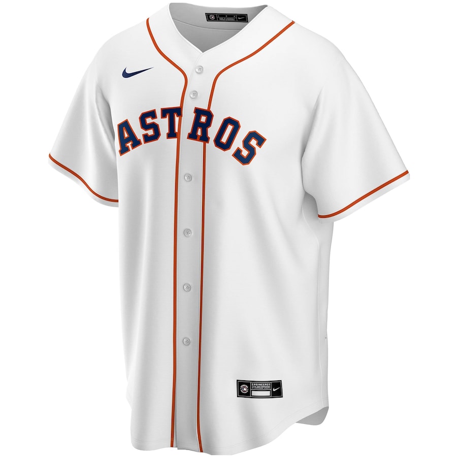 Alex Bregman Houston Astros Nike Youth Alternate Replica Player Jersey - White - Image 2