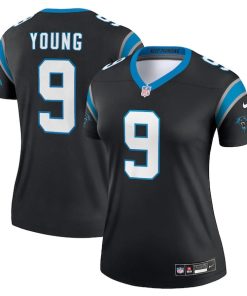 Bryce Young Carolina Panthers Nike Women's Legend Jersey - Black