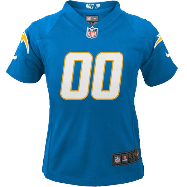 Los Angeles Chargers Nike Youth Custom Game Jersey - Powder Blue - Image 2