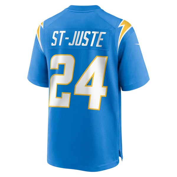 Benjamin St-Juste Los Angeles Chargers Nike Team Game Jersey - Powder Blue - Image 4