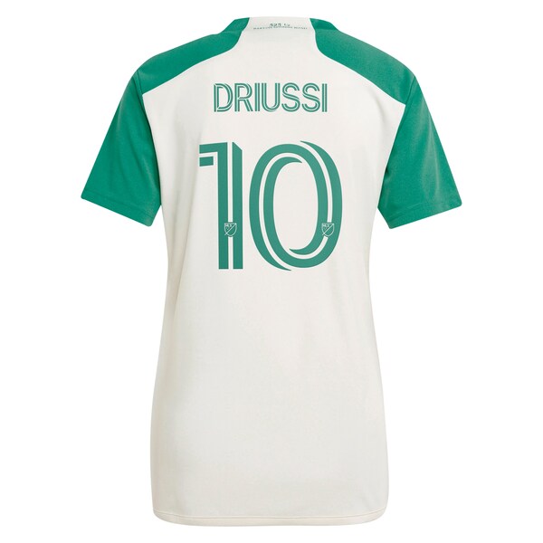 Sebasti¨¢n Driussi Austin FC adidas Women's 2024 The Armadillo Kit Replica Player Jersey?¨C Tan - Image 3