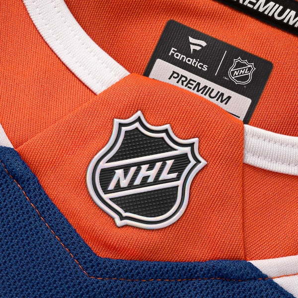 Connor McDavid Edmonton Oilers Home Premium Jersey - Royal/White - Image 9