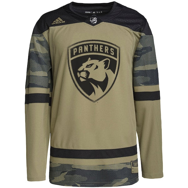 Florida Panthers adidas Military Appreciation Team Authentic Practice Jersey - Camo - Image 2