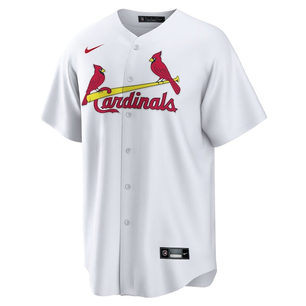 St. Louis Cardinals Nike Home Replica Team Jersey - White - Image 2