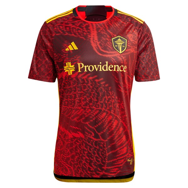 Jordan Morris Seattle Sounders FC adidas 2024 The Bruce Lee Kit Replica Player Jersey?ยจC Red - Image 2