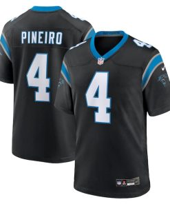 Eddy Pineiro Carolina Panthers Nike Team Game Jersey - Black