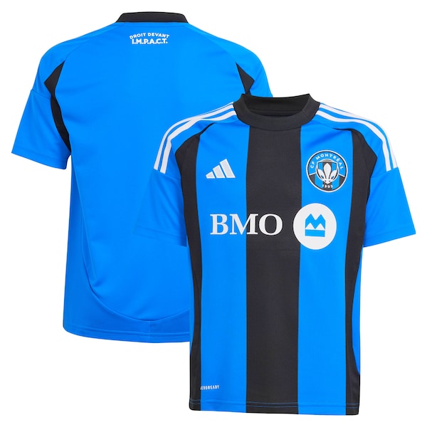 CF Montreal adidas Youth 2025 Montr¨¦al Original Replica Jersey - Blue - Image 2