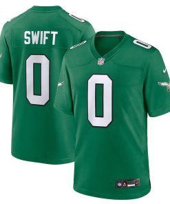D'Andre Swift Philadelphia Eagles Nike Youth Game Jersey - Kelly Green