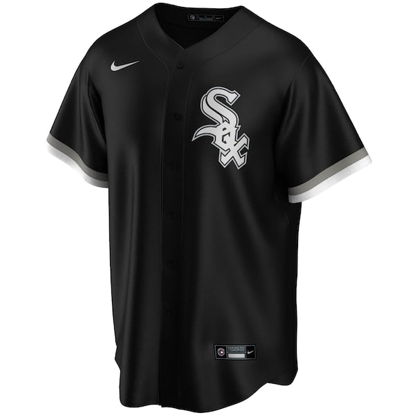 Yoan Moncada Chicago White Sox Nike Youth Alternate Replica Player Jersey - Black - Image 2