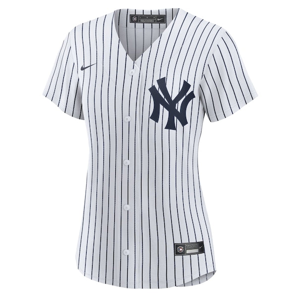 Aaron Judge New York Yankees Nike Women's Home Replica Player Jersey - White/Navy - Image 3