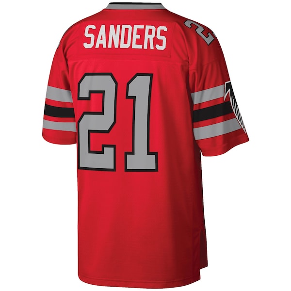 Deion Sanders Atlanta Falcons Legacy Replica Jersey - Red - Image 3