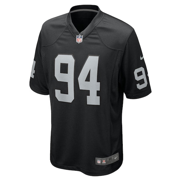 Christian Wilkins Las Vegas Raiders Nike Team Game Jersey - Black - Image 2