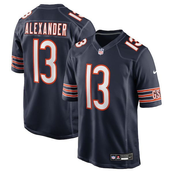 Maurice Alexander Chicago Bears Nike Team Game Jersey - Navy