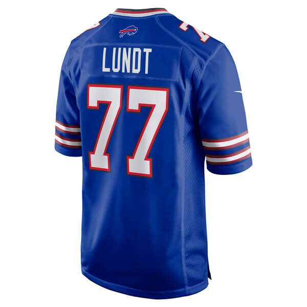 Chase Lundt Buffalo Bills Nike Team Game Jersey - Royal - Image 3
