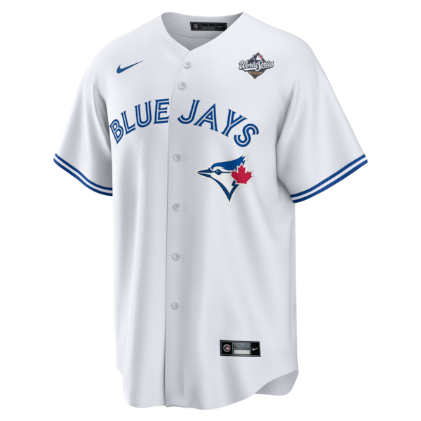 Bo Bichette Toronto Blue Jays Nike 2025 World Series Home Replica Player Jersey - White - Image 2