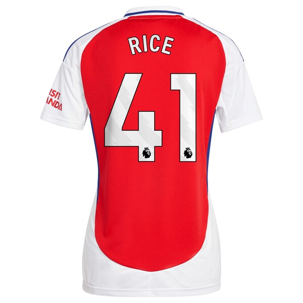 Declan Rice Arsenal adidas Women's 2024/25 Home Replica Player Jersey?ยจC Red - Image 3