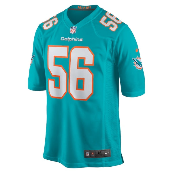 Quinton Bell Miami Dolphins Nike Game Jersey - Aqua - Image 2