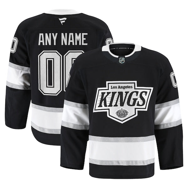 Los Angeles Kings Home Authentic Pro Custom Jersey - Black