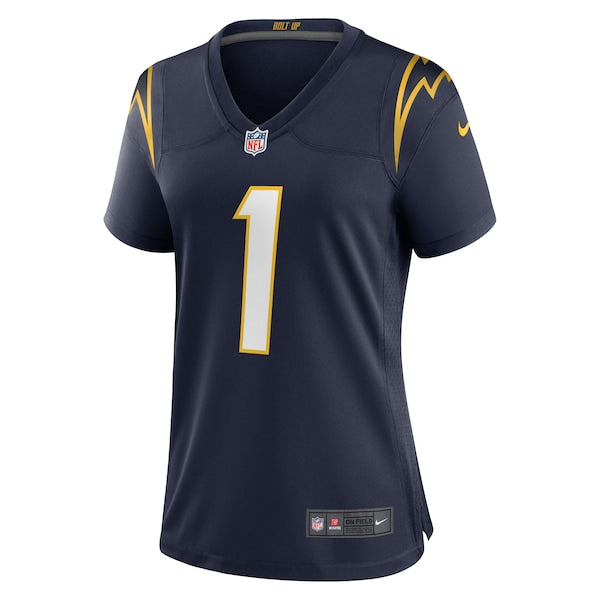 Quentin Johnston Los Angeles Chargers Nike Women's Alternate Game Jersey - Navy/Royal - Image 5