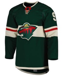 Alternative view of Kirill Kaprizov Minnesota Wild adidas Home Primegreen Authentic Player Jersey - Green