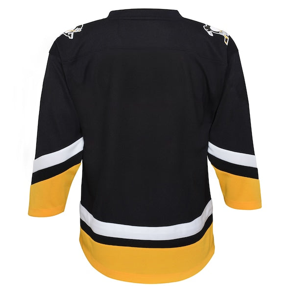 Pittsburgh Penguins Youth 2021/22 Alternate Replica Jersey - Black - Image 3