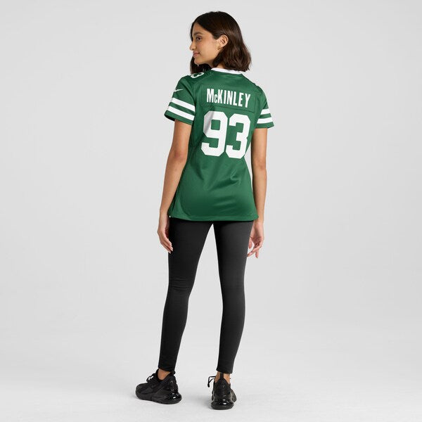 Takk McKinley New York Jets Nike Women's Team Game Jersey - Legacy Green - Image 5