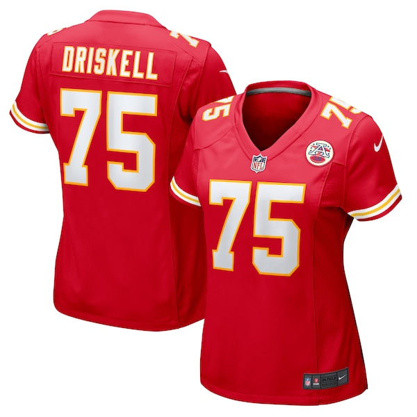Ethan Driskell Kansas City Chiefs Nike Women's Game Jersey - Red