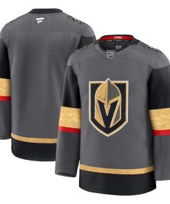 Alternative view of Vegas Golden Knights  Alternate Premium Jersey - Gray/Gold/White