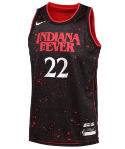 Alternative view of Men's Caitlin Clark Indiana Fever Nike Stranger Things Victory Jersey - Rebel Edition - Black
