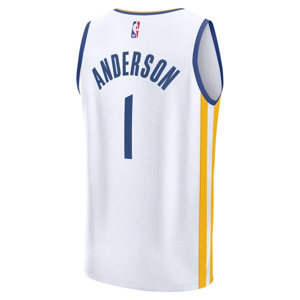 Kyle Anderson Golden State Warriors Fast Break Replica Player Jersey - Association Edition - White - Image 4