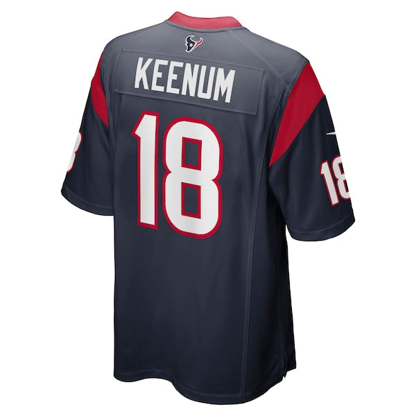 Case Keenum Houston Texans Nike Team Game Jersey - Navy - Image 3