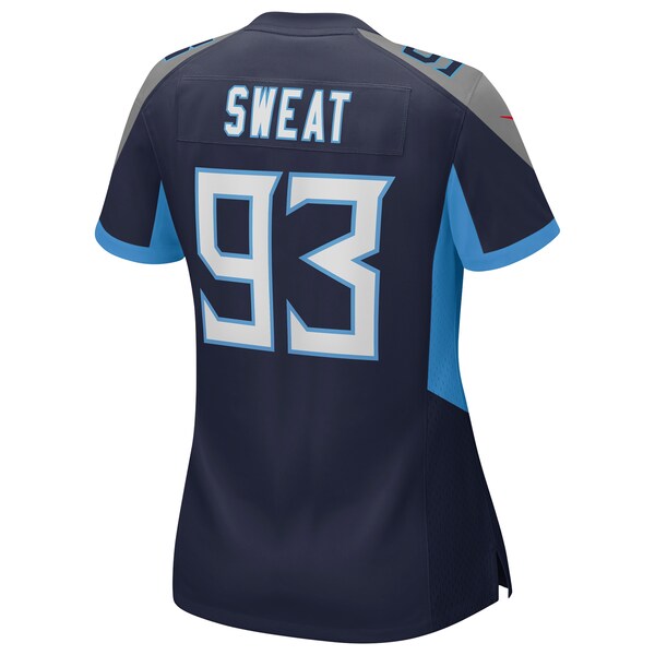 T'Vondre Sweat Tennessee Titans Nike Women's Team Game Jersey - Navy - Image 3