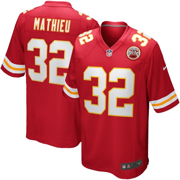 Tyrann Mathieu Kansas City Chiefs Nike Game Player Jersey - Red - Image 2