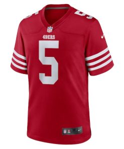 Alternative view of Randy Gregory San Francisco 49ers Nike  Game Jersey -  Scarlet