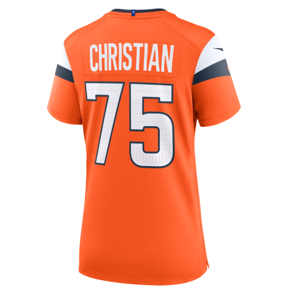 Geron Christian Denver Broncos Nike Women's Team Game Jersey - Orange - Image 3