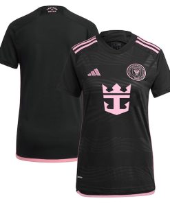 Inter Miami CF adidas Women's 2024 La Noche Replica Jersey - Black