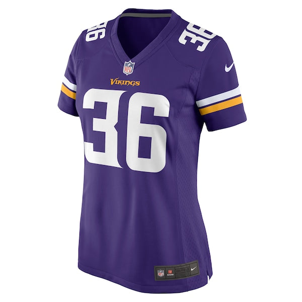 NaJee Thompson Minnesota Vikings Nike Women's Game Jersey - Purple - Image 8